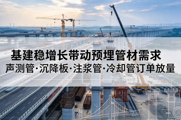 东兰基建稳增长带动预埋监测管材需求，声测管、沉降板、注浆管订单持续放量