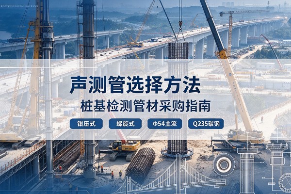 东兰声测管选型标准