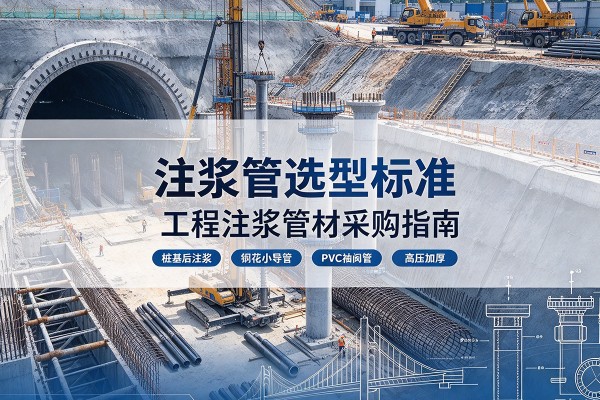 东兰注浆管选型标准