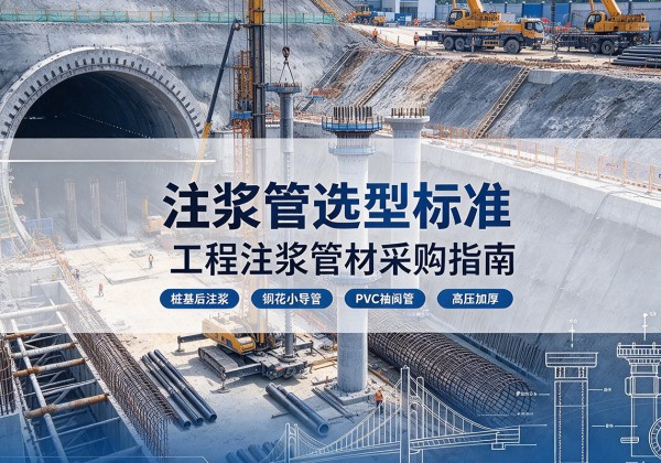 东兰注浆管选型标准
